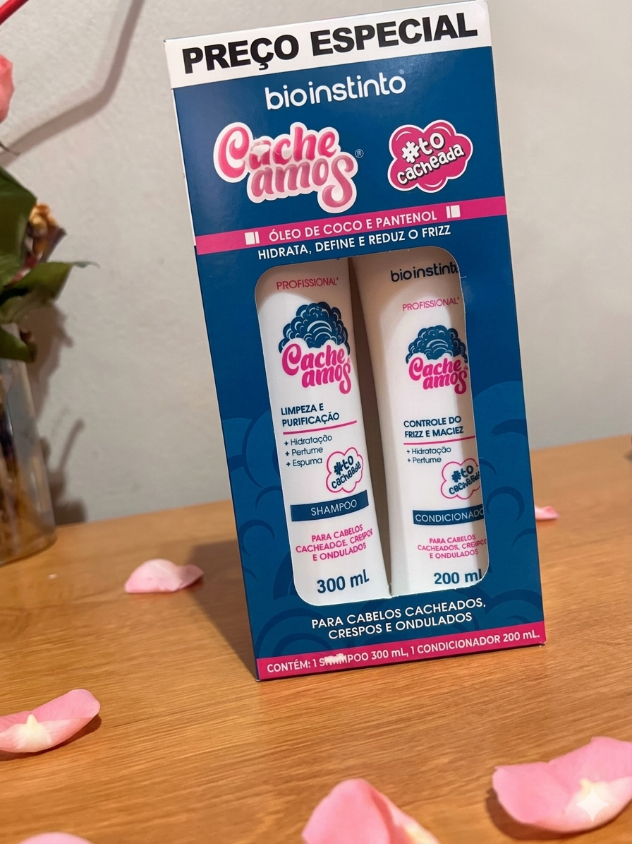 Kit shampoo e condicionador