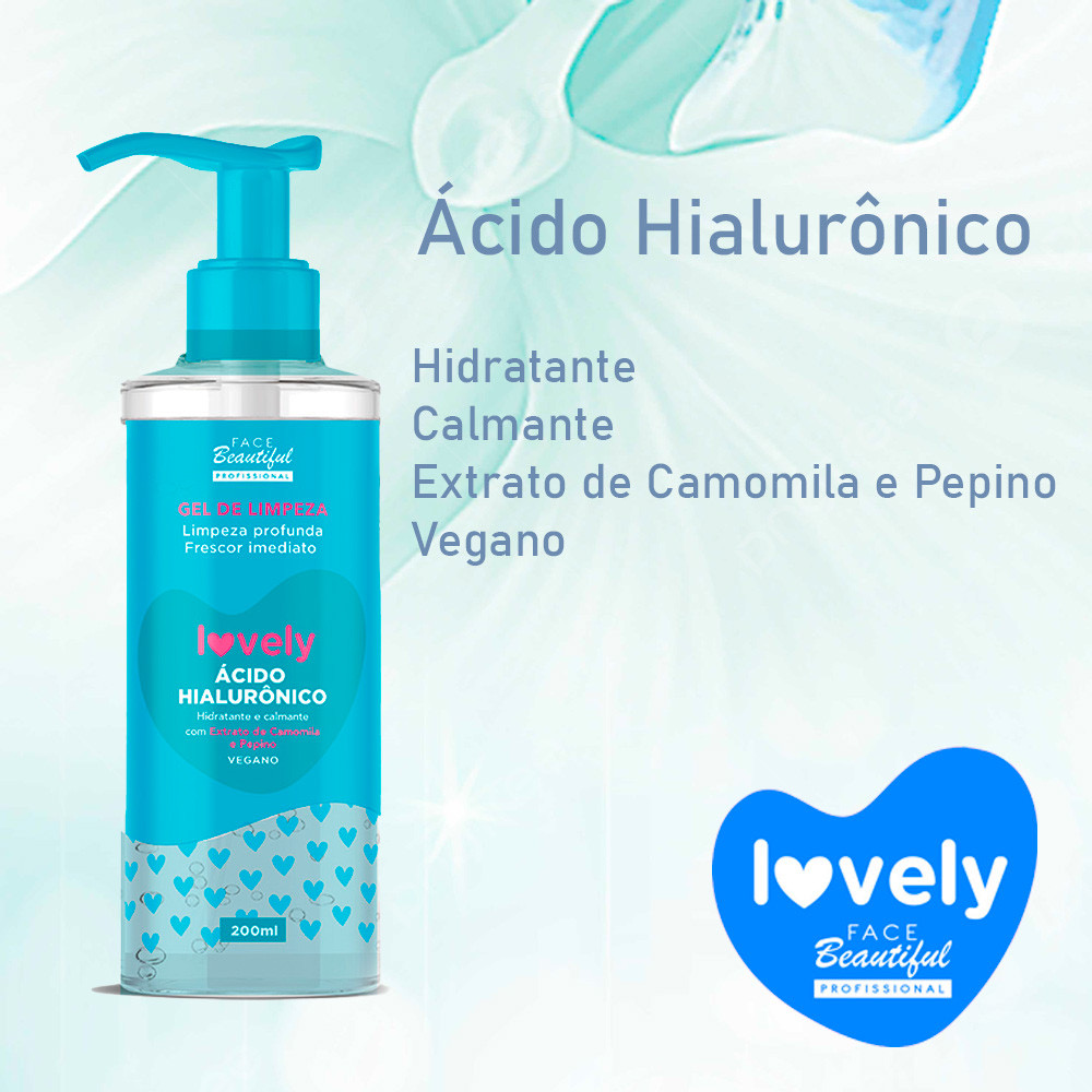 Gel de limpeza facial