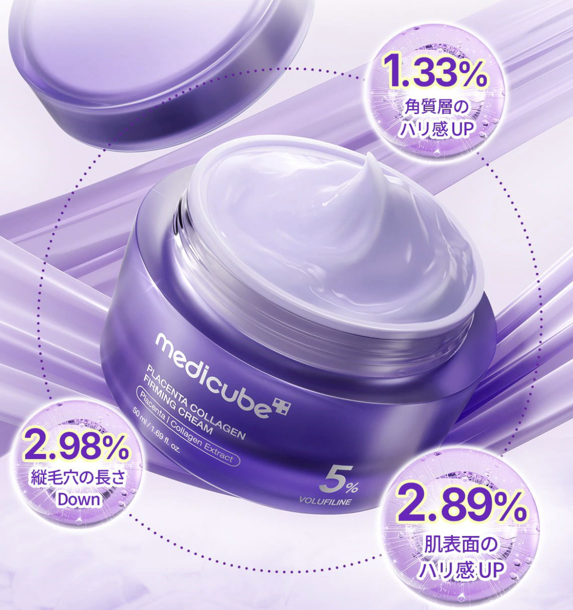 Medicube Placenta Collagen Cream – Creme Facial de Placenta e Colágeno 50ml