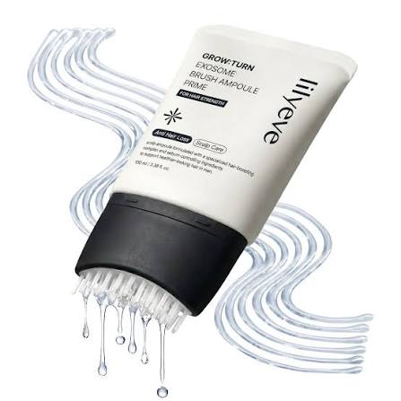 Lilyeve Grow:Turn Exosome Brush Ampoule Black – Ampola Capilar 100ml