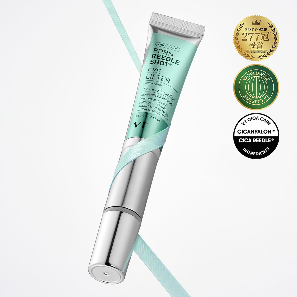VT PDRN Reedle Shot Eye Lifter – Creme para Olhos com Massageador Vibratório 15ml