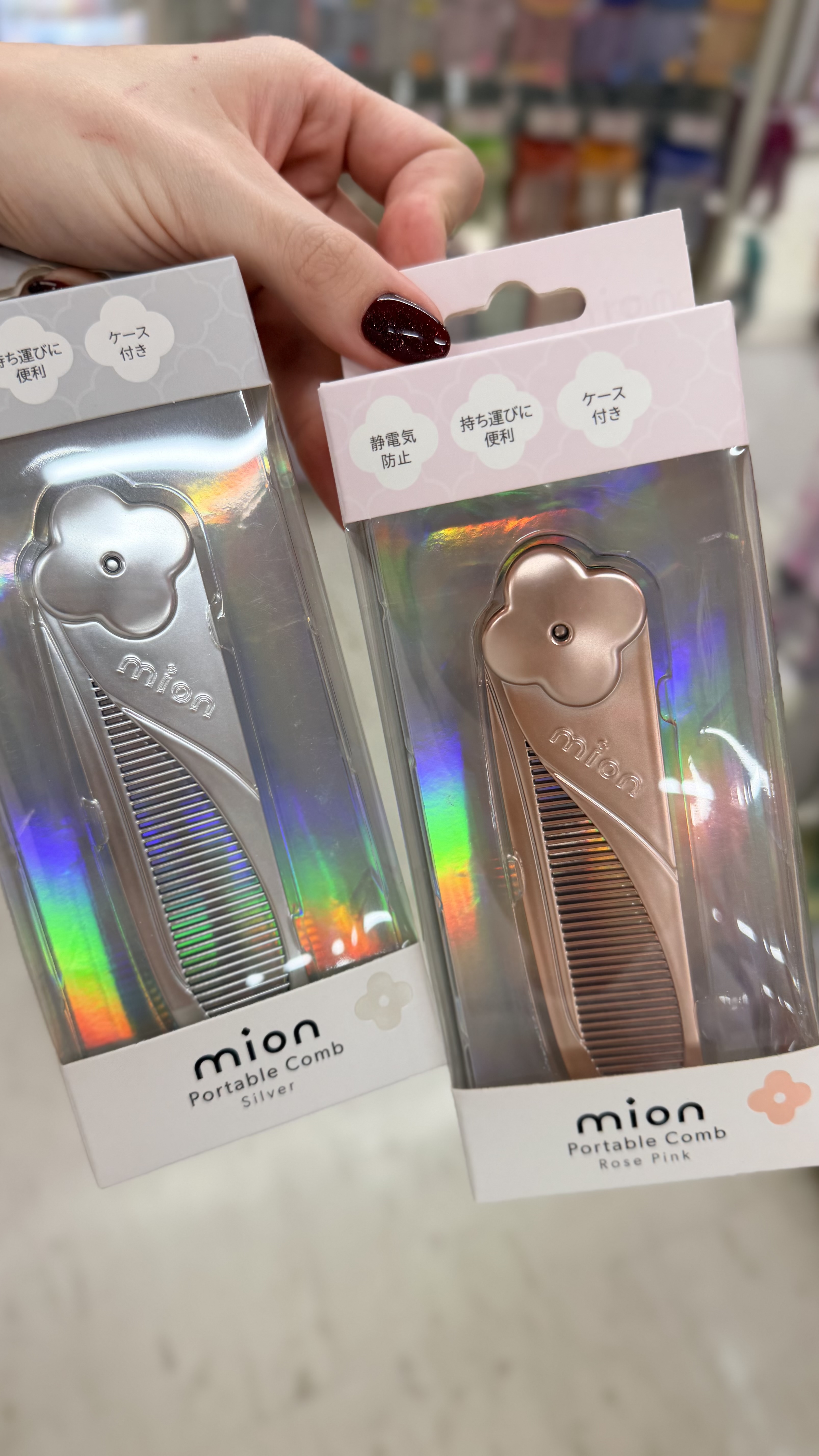 MION 2Way Comb Silver – Pente Premium Japonês 2 em 1