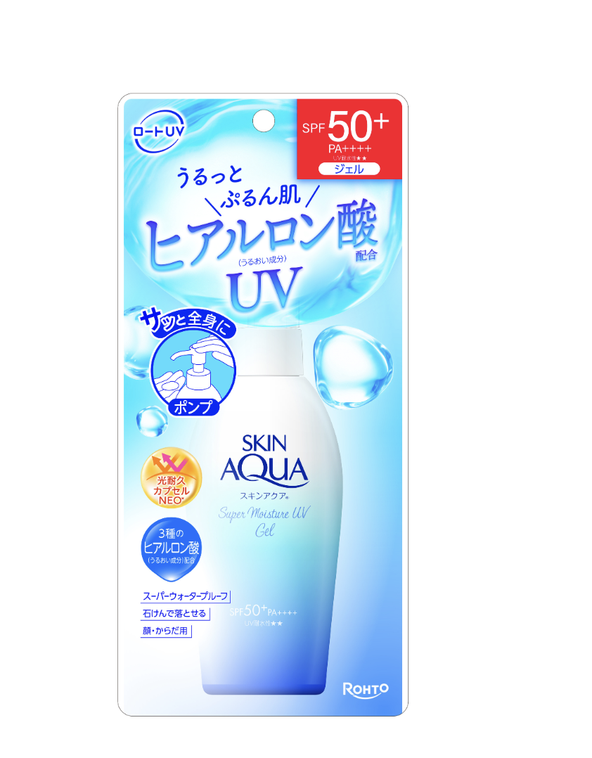 Skin Aqua Super Moisture UV Gel Pump SPF50+ PA++++ – 140g