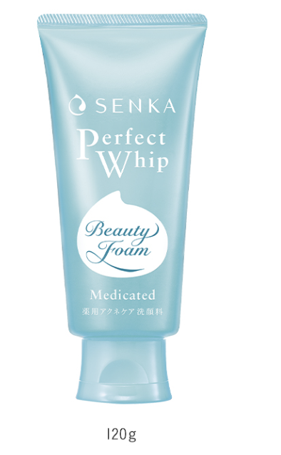SENKA Perfect Whip Medicated – Sabonete Facial para Acne