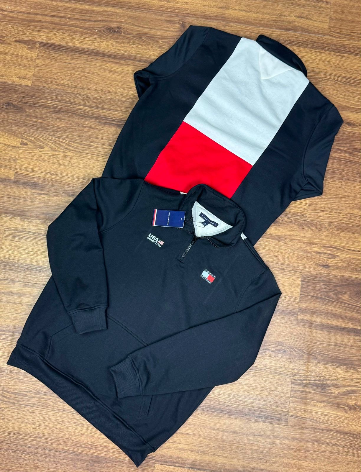 Moletom Americano Tommy Preto
