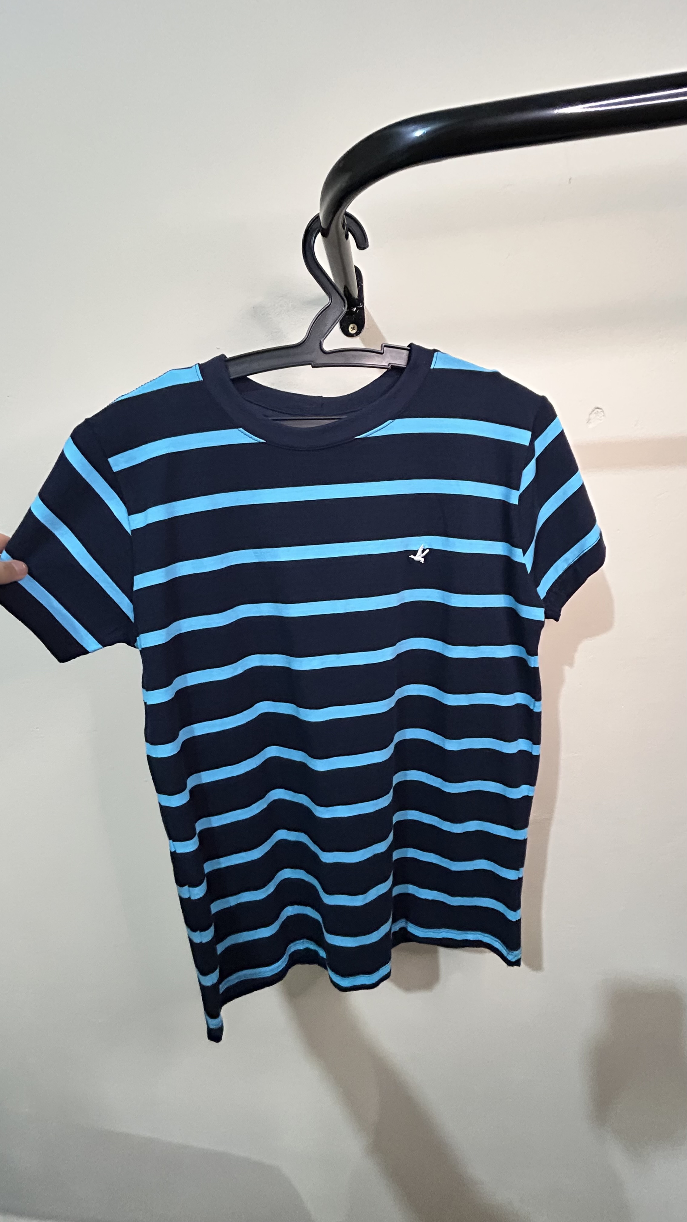 Camisa Brooksfield Azul Royal/Preto