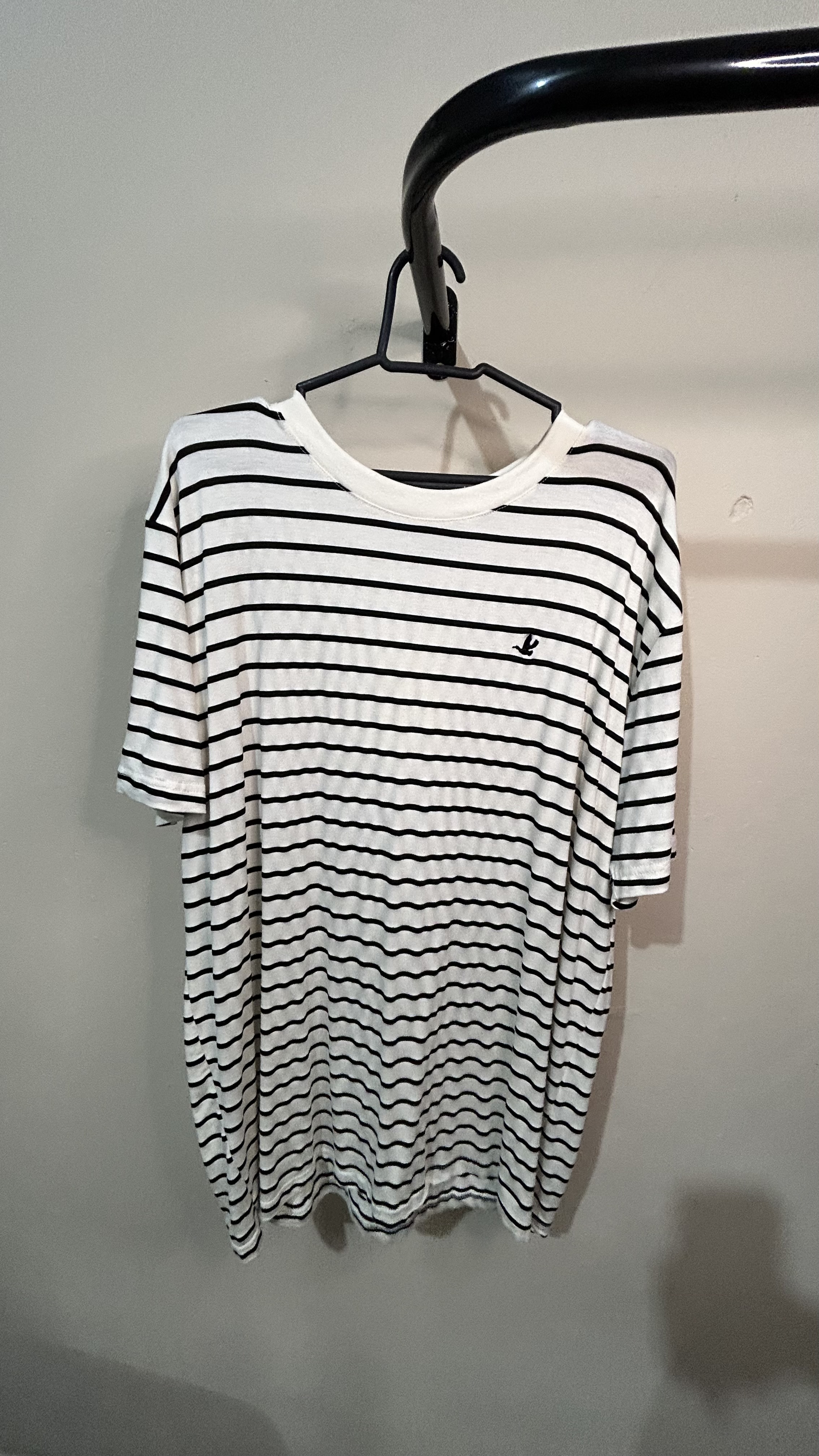 Camisa Brooksfield Branco/Preto